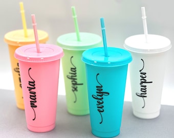 Gobelet En Verre Inspirant 16 Oz Avec Couvercle Bambou Et Paille - Porte-clés Motivant Inclus - Verre Borosilicaté Résistant - Cadeau Positif Anniversaire