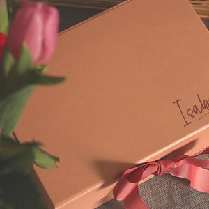 Personalised Bridesmaid Proposal Gift Box with Lid