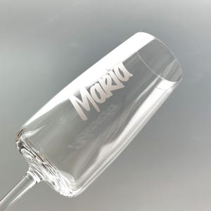 Benutzerdefinierte Wein- und Champagnerglas-Abziehbilder zum Personalisieren von Hochzeits- und Hen Party Glassware