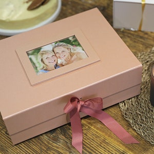 Mothers Day Gift, Photo Frame Gift Box, Large Gift Box, Gift For Mum, Birthday Gift Box, Gift Box For Her, Personalised Gift Box