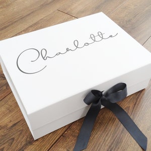 Large Gift Box: Bridesmaid Proposal, Wedding Favor