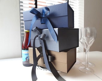 A5 Gift Box with Magnetic Lid & Ribbon