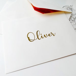 Envelopstickers, vinyl naamstickers, trouwbedankje, envelopzegels, feestdecor, stickers kalligrafie lettertype, luxe enveloppen
