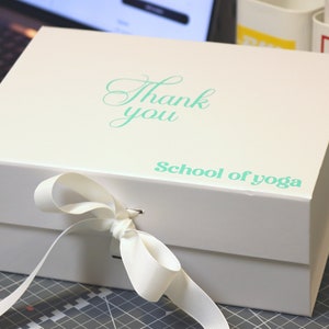 Custom Logo Gift Box: Branded Corporate Packaging
