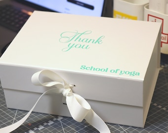 Custom Logo Gift Box: Branded Corporate Packaging