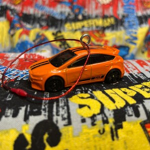 Ford Focus RS Ornament / Fan pull   Ornament loop included