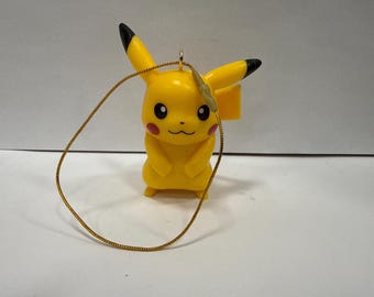 Pokémon Pikachu Ornament / Fan pull  Ornament loop included.