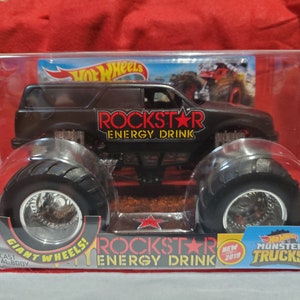  Hot Wheels Monster Trucks 1:24 Scale Mega Wrex New for 2020,  red : Toys & Games