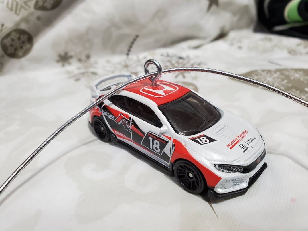 Honda Civic Type R Ornament / Fan Pull Ornament Loop Included - Etsy