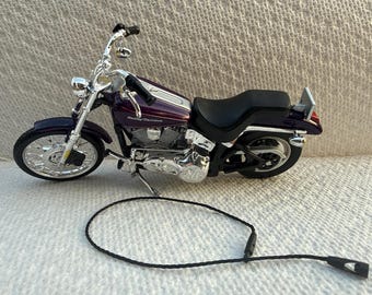 Harley Davidson Fatboy 1:10 Franklin Mint Model - Etsy