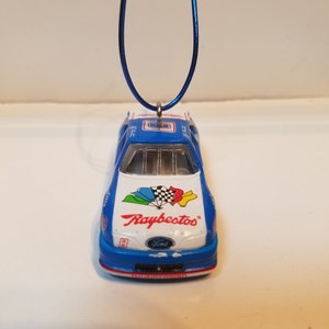 Vintage Nascar Racing Champions 8 Jeff Burton Raybestos Ornament / Fan pull Ornament loop included image 3