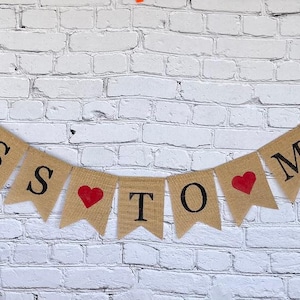 Miss to Mrs Burlap Banner, Country Bridal Shower, Rustic Bridal Shower, Engagement Pictures, Burlap Banner, Bride to Be Garland