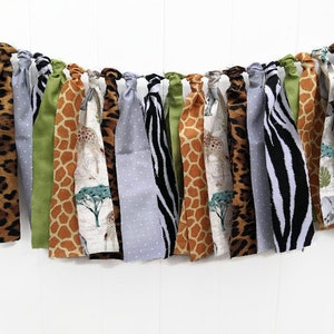 JUNGLE SAFARI  Garland,   Lion King garland, Wild One Party,  Photo Prop , Jungle Safari  Smash Cake Decor, Zoo Animals,