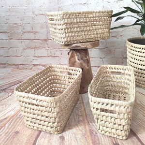 Practical, functional and decorative wicker storage basket image 2