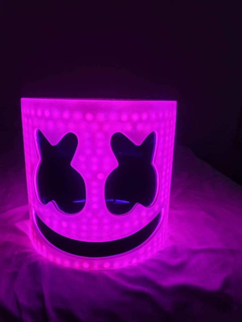 Marshmello Helmet Led Heavy Duty . Etsy