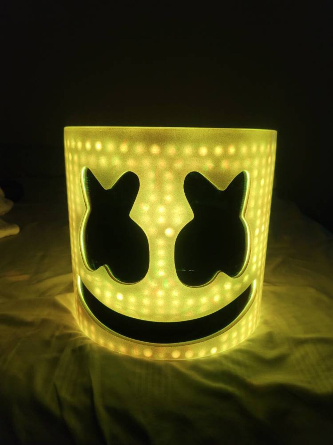 Marshmello Helmet Led Heavy Duty . Etsy