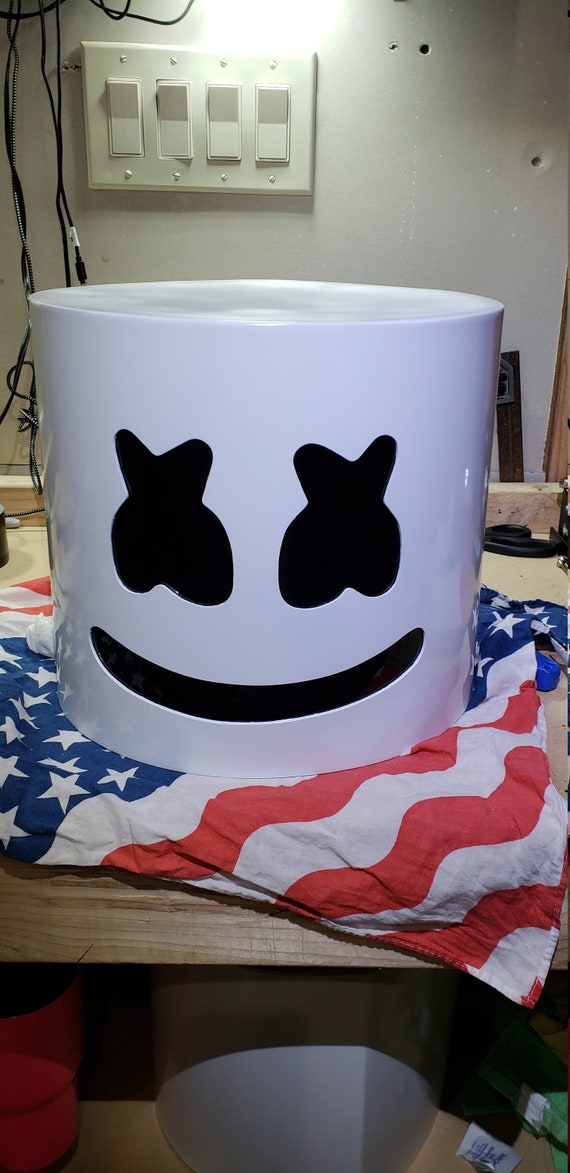 Helmet Marshmello Face Png