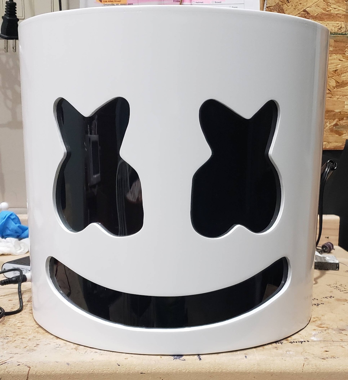 Marshmello helmet led Heavy Duty Etsy