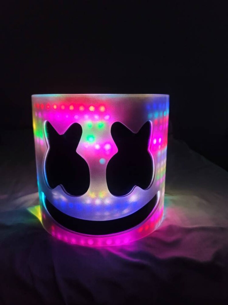 Marshmello Helmet Led Heavy Duty . Etsy