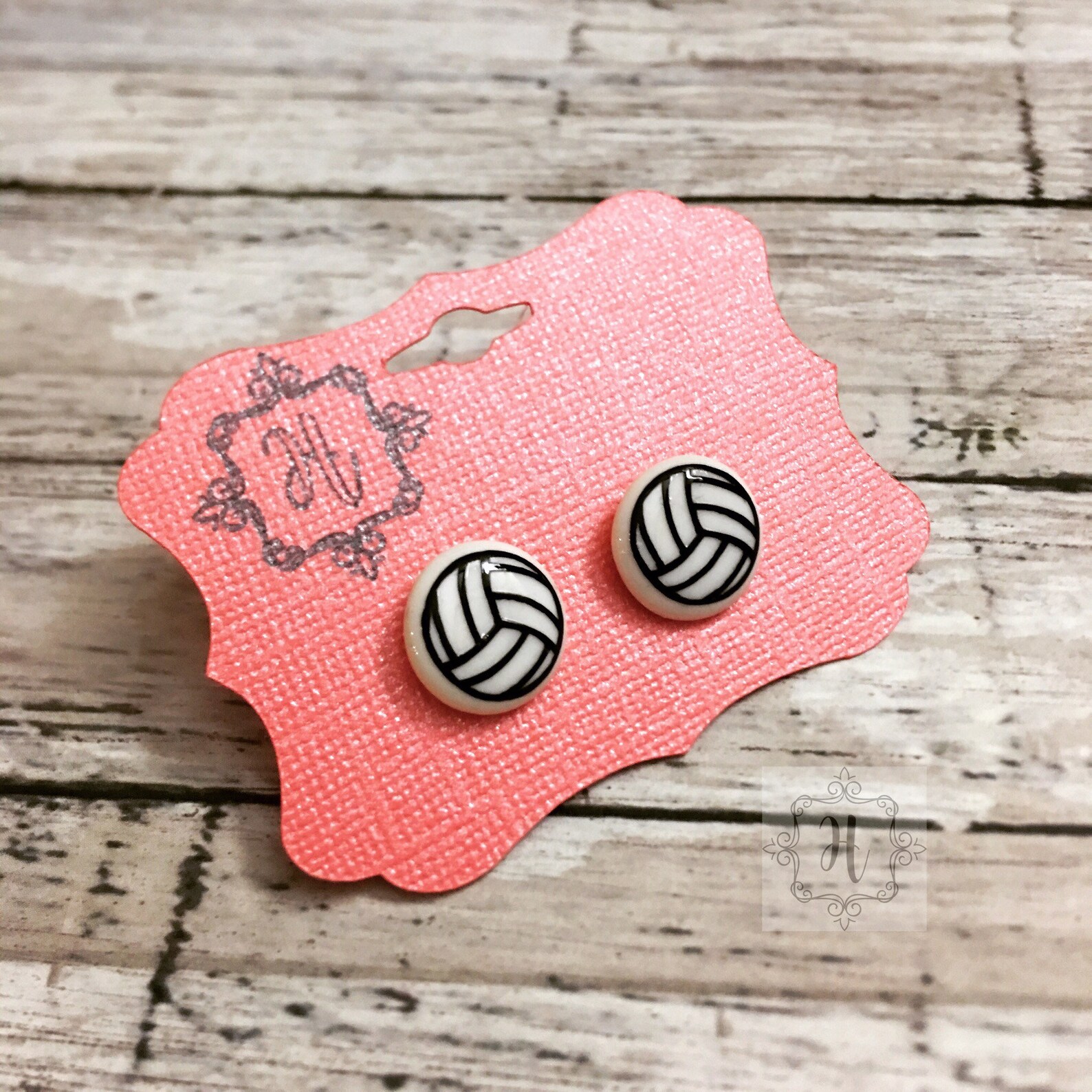 Volleyball Earrings Volleyball Jewelry Volleyball Accessories Etsy