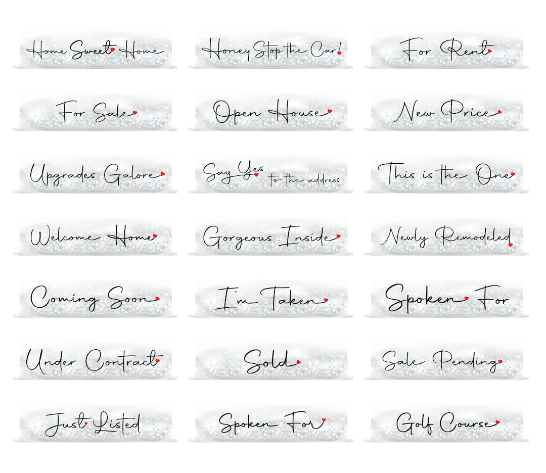 Unique S Sign Riders 6 Real Estate Sign Riders That Are Anything but Ordinary! Honey Stop ...