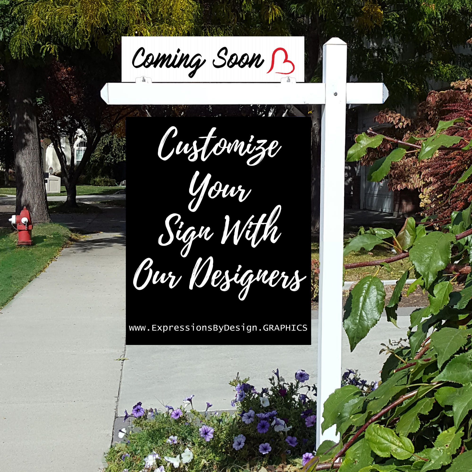 Real Estate Sign Rider Coming Soon Just Listed Home For Etsy