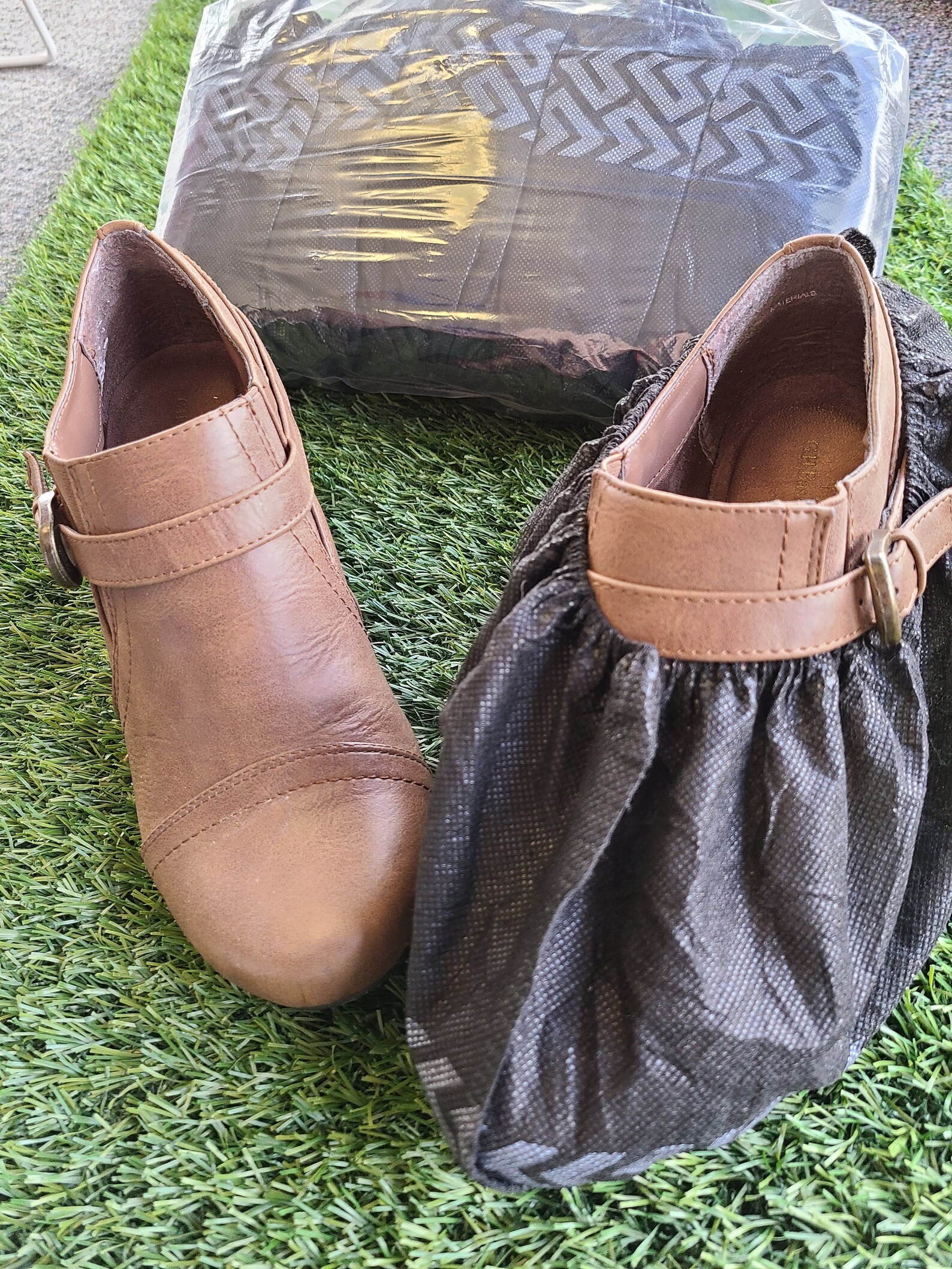 Shoe Covers Booties Black Men's Size 611 25 PAIR Etsy UK