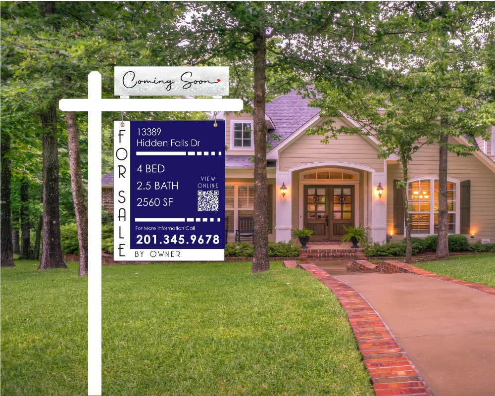 Real Estate Coming Soon Just Listed Home For Sale Real Etsy