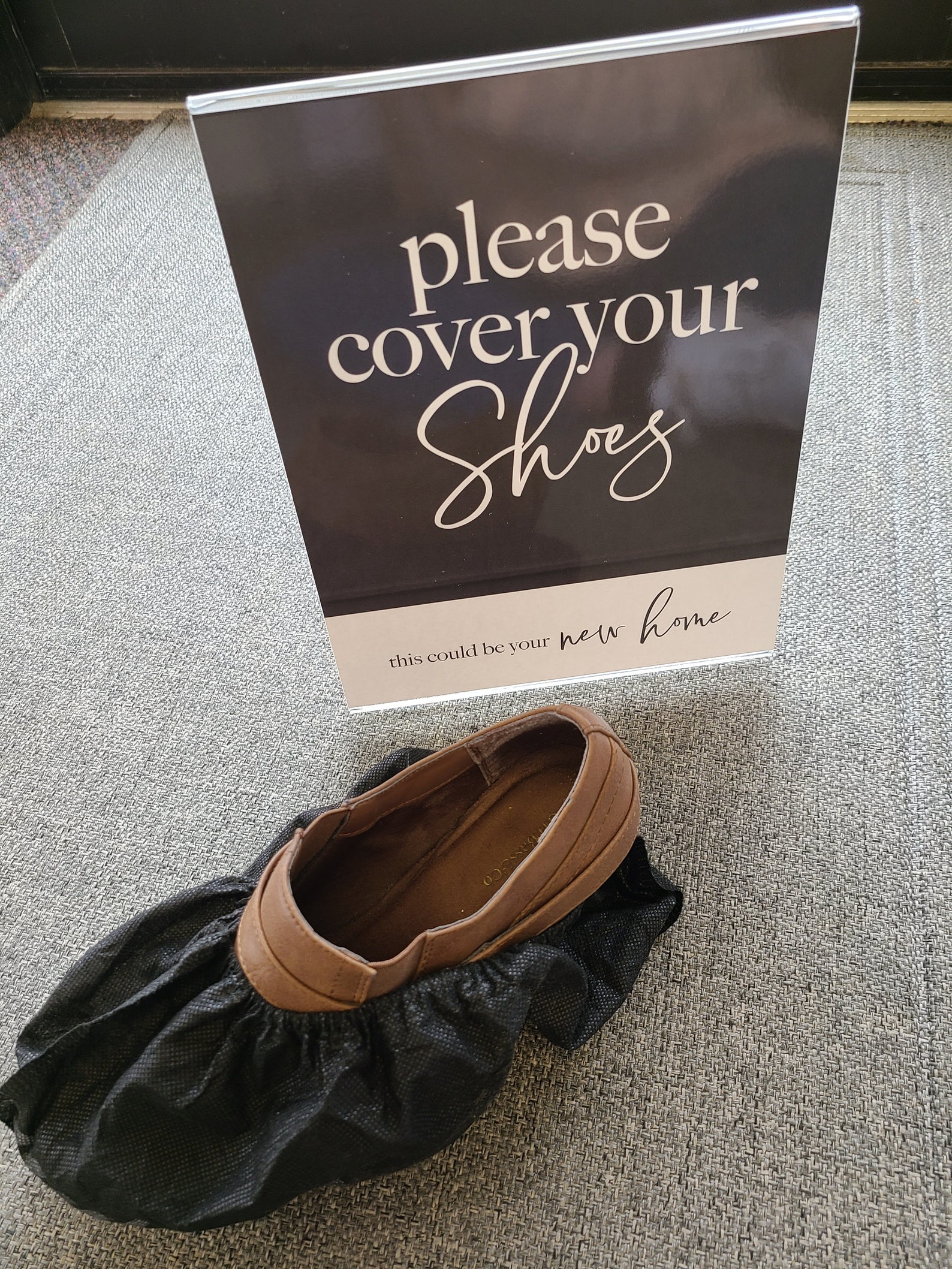 Shoe Covers Booties Black Men's Size 611 25 PAIR Etsy