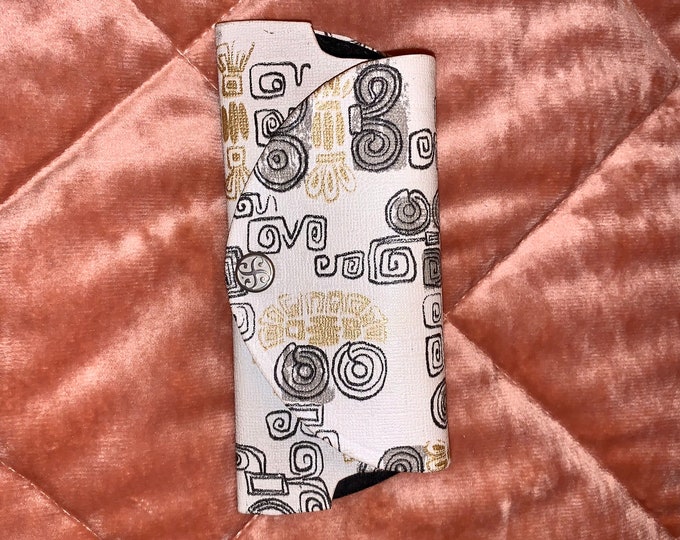 Vintage 60’s Abstract Design Eyewear Glasses Case