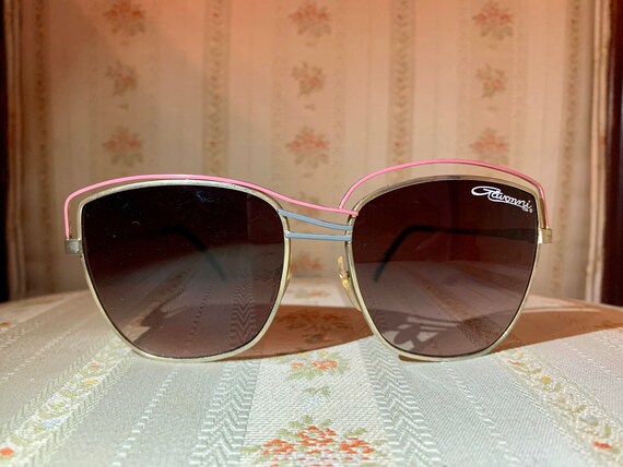 Vintage 80’s Metal Wired Modern Gavonni Aviator Su