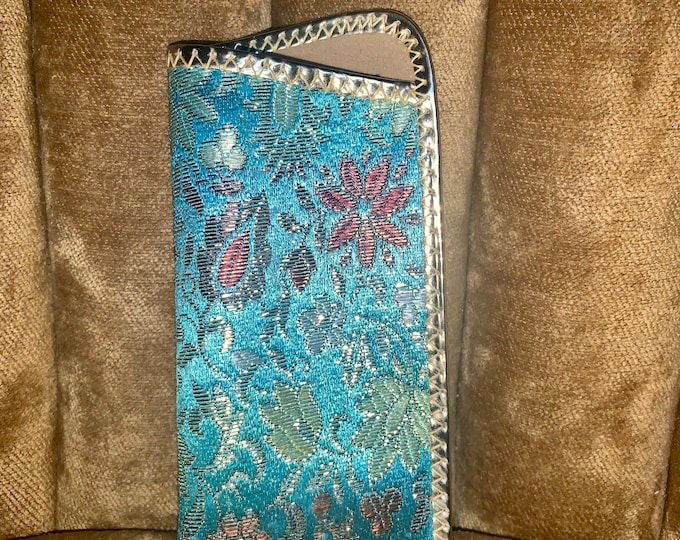 Vintage 60’s Chinese Silk Pattern Eyeglass Case
