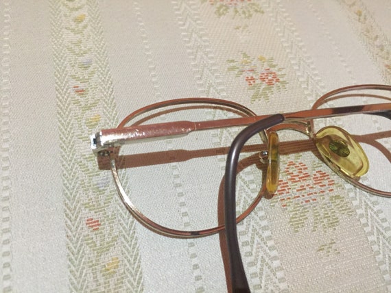 Vintage 80's Children's Gold Grand Italia Glasses… - image 4