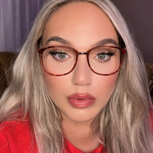 Vintage 80’s Pierre Cardin Auburn Tortoise Shell Glasses Frames