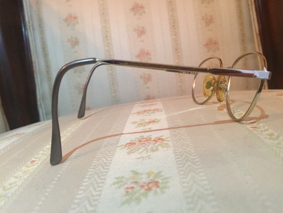 Vintage 80's Children's Gold Grand Italia Glasses… - image 2