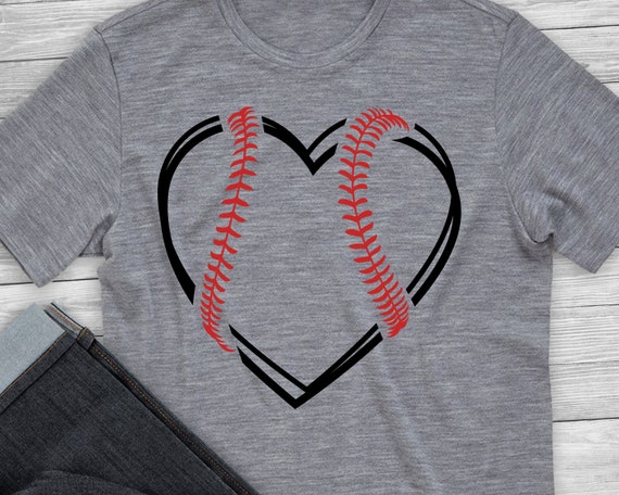 Free Free 138 Love Baseball Heart Svg SVG PNG EPS DXF File