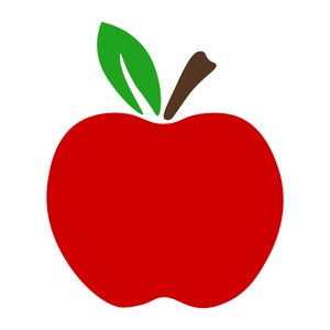 Back to School SVG Datei, Apfel svg, Lehrer svg für Cricut und Silhouette Schneidemaschinen, Lehre dxf