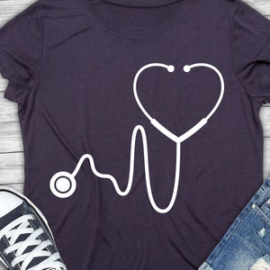 Heartbeat SVG files, Nurse SVG files, Stethoscope SVG files, Vector files for Cutting, Printing, Web Design projects and much more:)