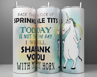 Funny Sarcastic Tumbler Wrap Sublimation PNG, Offensive Seamless Sublimation Tumbler, Mocking Skinny Straight Tumbler 20oz, Téléchargement numérique