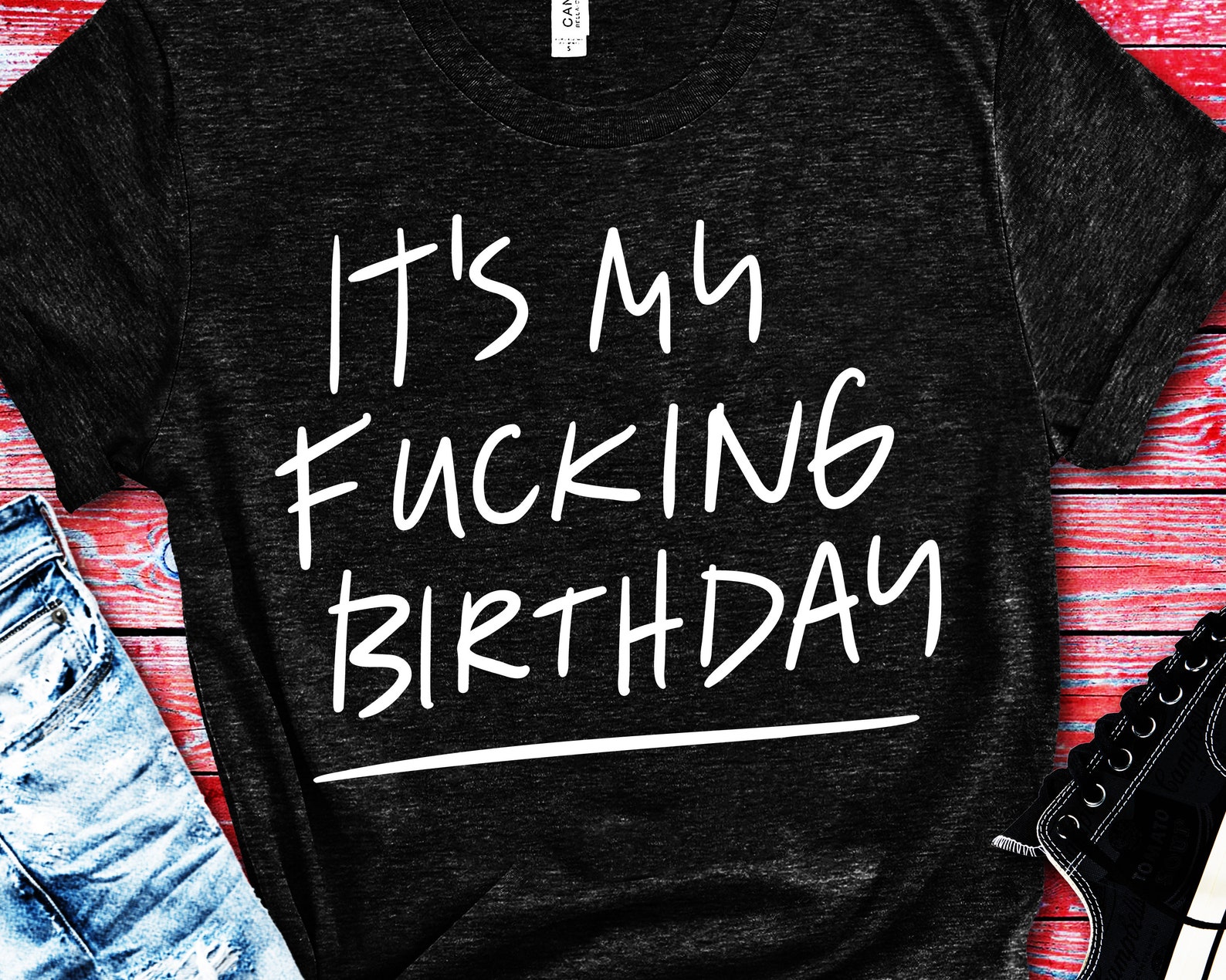 Funny Birthday Saying Svg Birthday Quote Dxf It's My  Etsy
