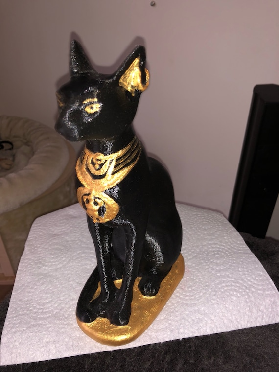 Statue De Chat D Egypte De Sphinx Etsy