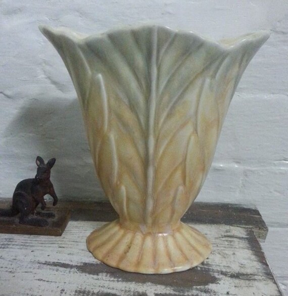 Art Deco Beswick Fan Vase Beswick Pottery Vase Vintage Etsy