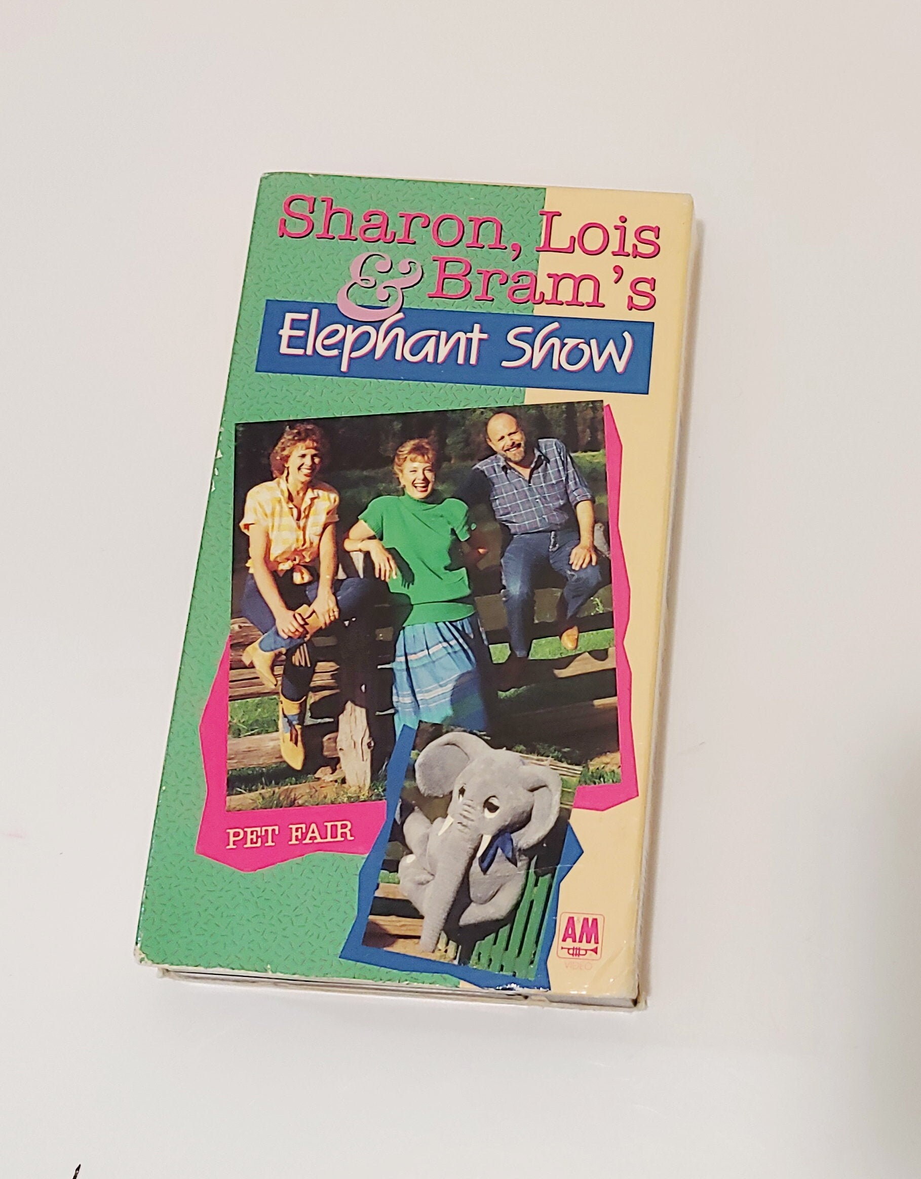 Vintage Sharon Lois & Bram's The Elephant Show VHS Tape Etsy