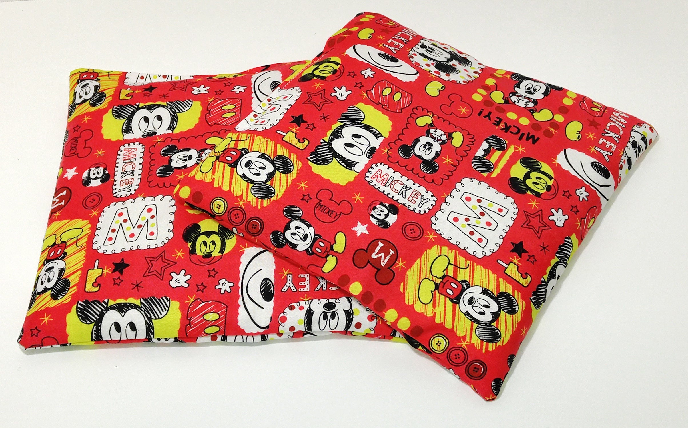 Mickey Mouse Microwavable Heating Pad for Kids neck warmer Etsy