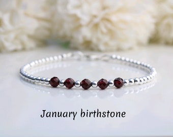 January birthstone bracelet best sale
