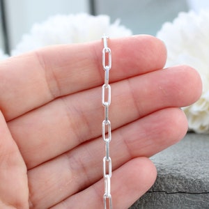 Paperclip ankle bracelet sterling silver. Anklets for women sterling silver. Chunky chain anklet. Now with welded links for security.
