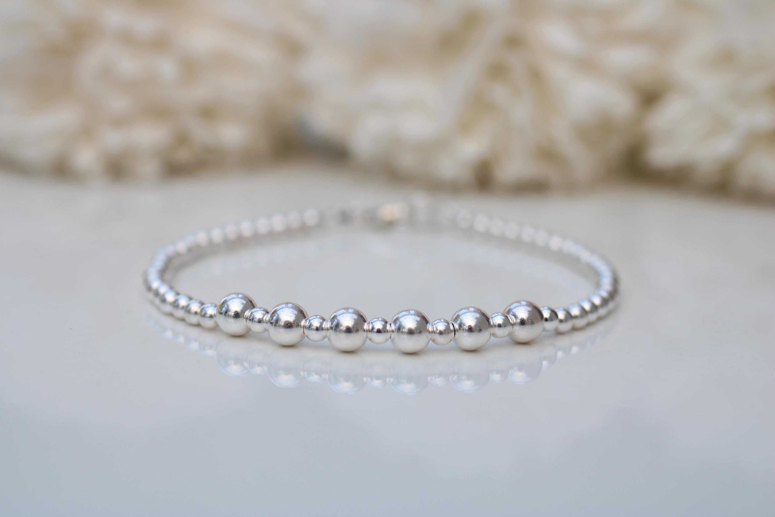 Bracciale Uomo E Donna In Argento 925 – Ciondolo Pendente A Cuore – Regalo Stile Vintage Anni 60