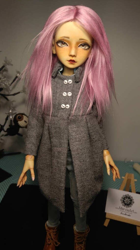 bjd yarn wig
