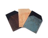 Minimalist Wallet - Natural Brown Blue