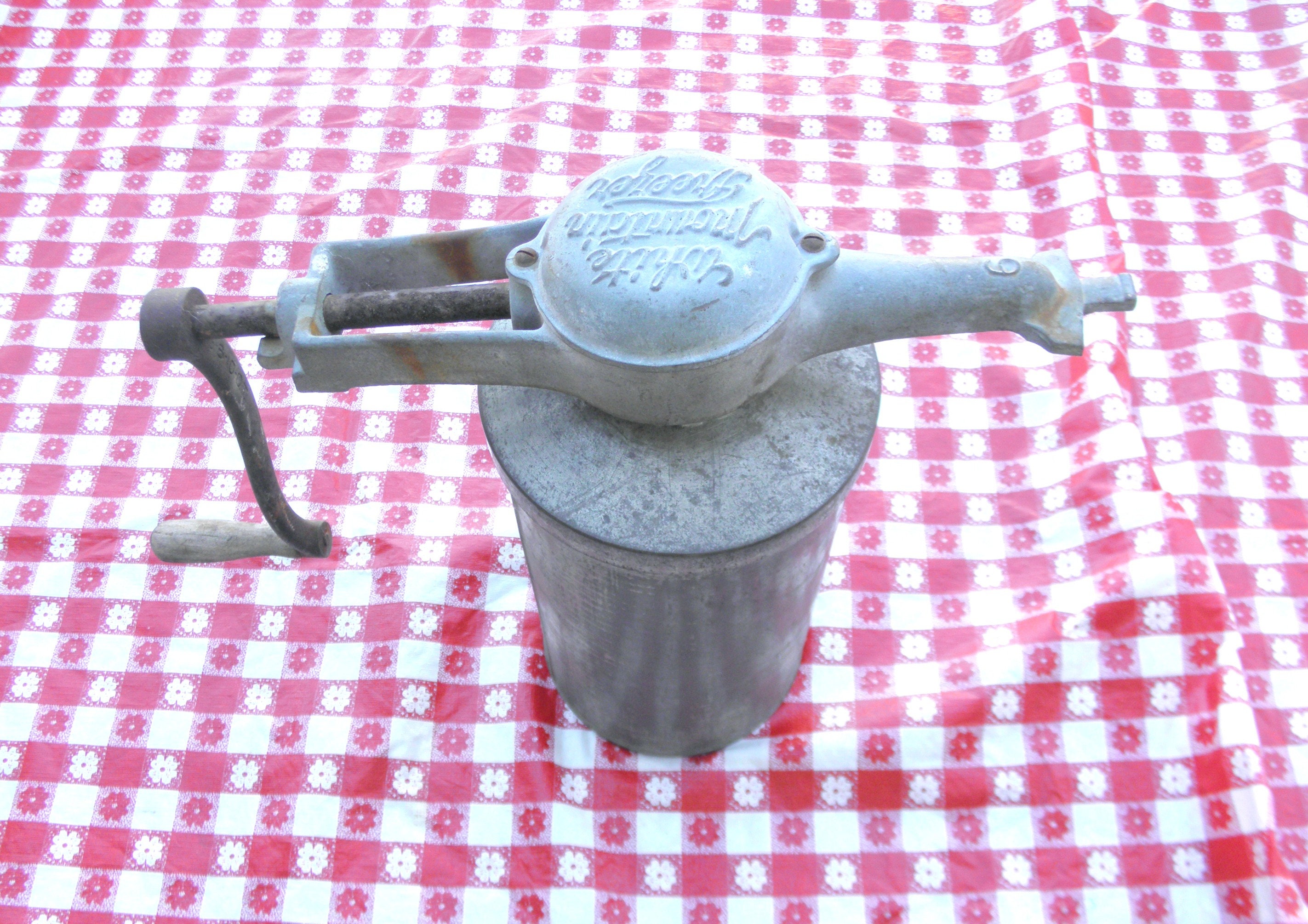 White Mountain Hand Crank Ice Cream Etsy